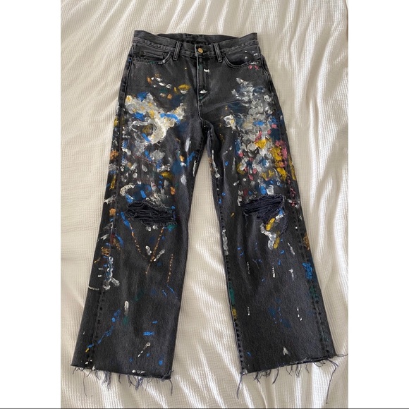 Simon Miller Paint Splatter Jeans - Picture 6 of 9
